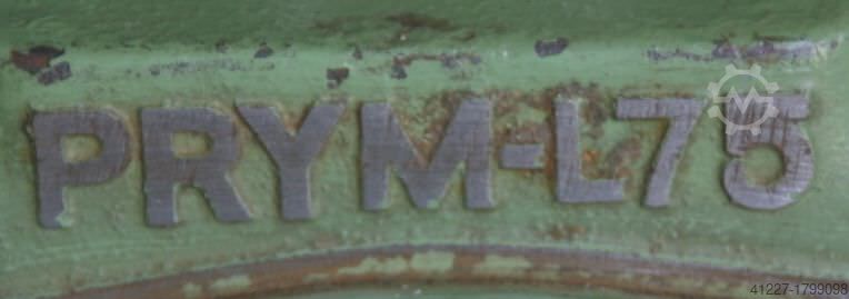 Motorreductor regulable de 4 kW, 14-70 rpm Prym L75-U24-B14