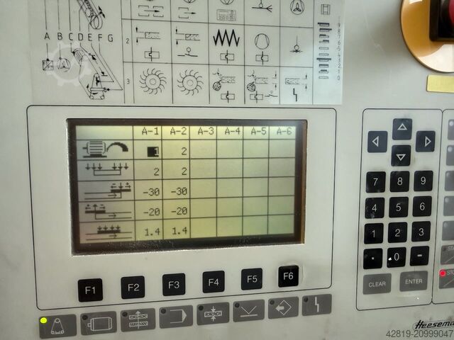 μηχανή φαρδιάς ταινιολειαντήρα HEESEMANN KSM 2