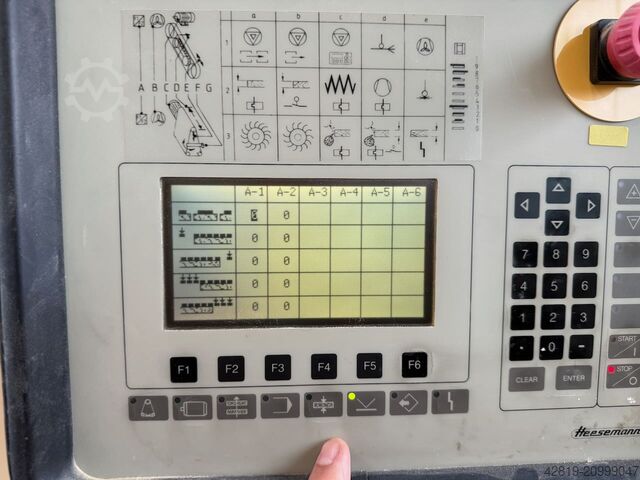 μηχανή φαρδιάς ταινιολειαντήρα HEESEMANN KSM 2