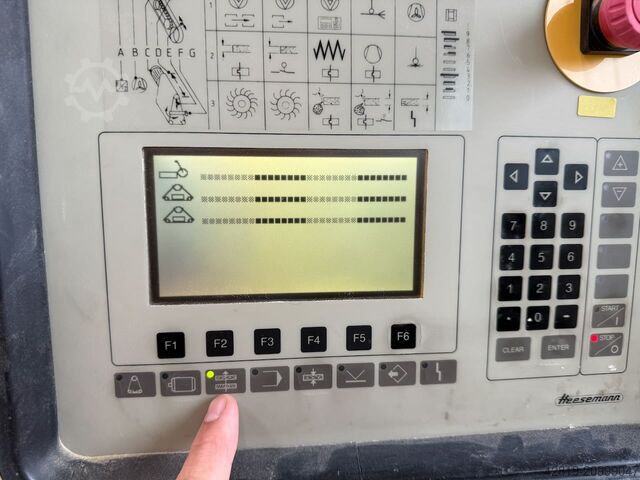 μηχανή φαρδιάς ταινιολειαντήρα HEESEMANN KSM 2