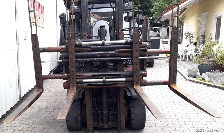 Gaffeltruck Linde H35D - 02
