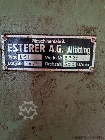 Volgatter met zwenkframe Fabrikat Esterer LSH 65