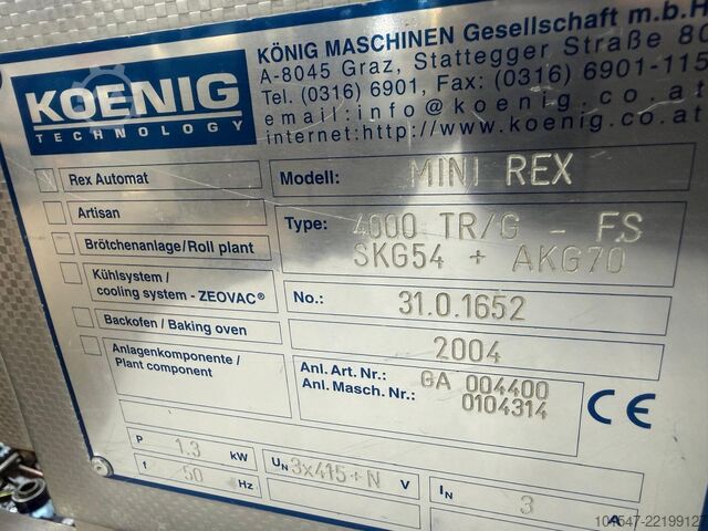 Automatisk opdeler König Mini Rex 4000
