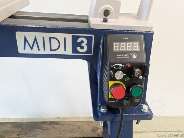 Trædrejebænk / drejebænk Drechselmeister MIDI 3