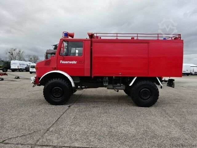 Autospecială de pompieri UNIMOG U1300L Feuerwehr Gerätewagen