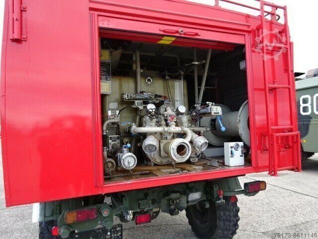 Autospecială de pompieri UNIMOG U1300L Feuerwehr Gerätewagen