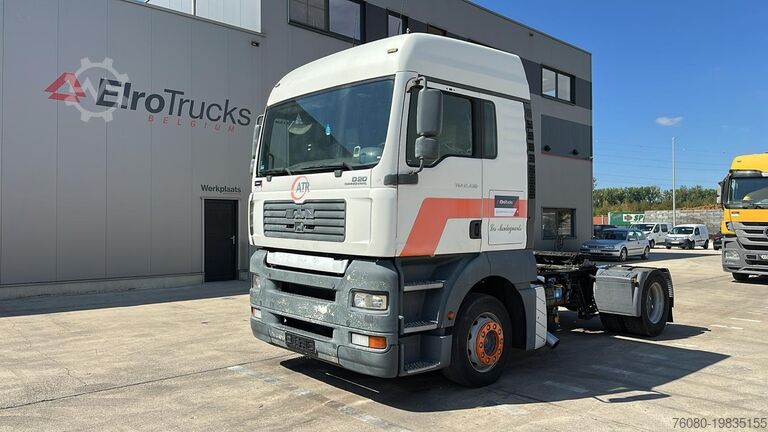 Standaard trekker MAN TGA 18.430 (BOITE MANUELLE / MANUAL GEARBOX)