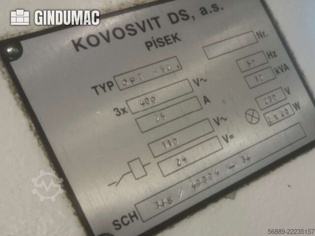 KOVOSVIT MAS Optimat A52 KOVOSVIT MAS Optimat A52