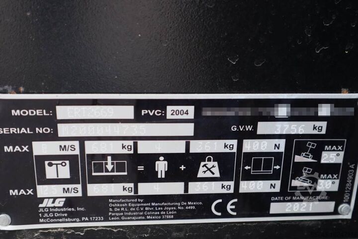 Schaarlift JLG ERT2669 Unused, Electric, 10m Working Height, 680k