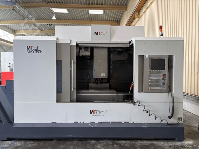 Lodret bearbejdningscenter MTRent MTCut MVY150H