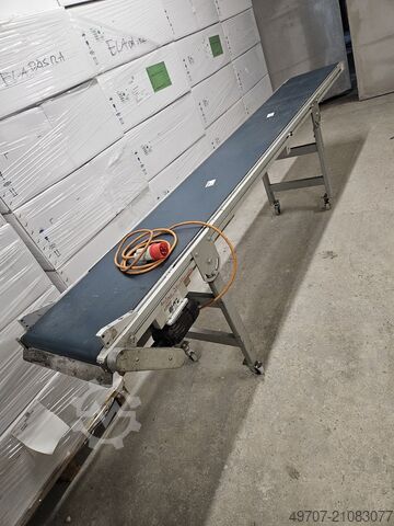 Transportband van 310 x 40 cm, sorteerlint WITTMANN FP66U conveyor belt 3100x400mm