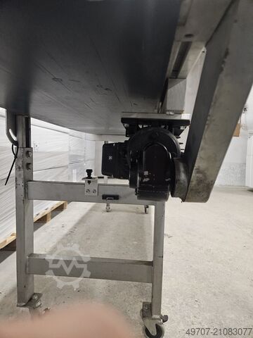 Transportband van 310 x 40 cm, sorteerlint WITTMANN FP66U conveyor belt 3100x400mm