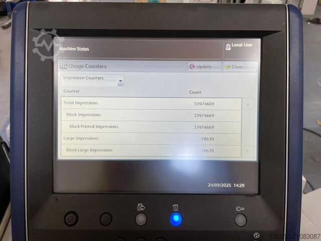 Digitale drukmachine Xerox Nuvera 314, 144, D110, D125