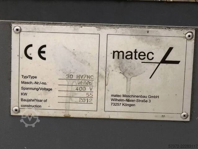 CNC-bearbejdningscenter Matec 30 HV/NC