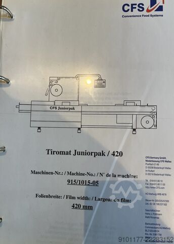 Dissodatrice CFS Germany GmbH Juniorpack M420