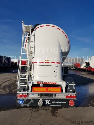 Silo oplegger KÄSSBOHRER Silo liegend SSL 40m³ AUCH MIETE