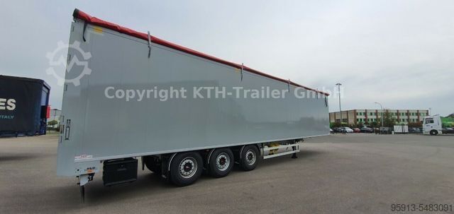 Auflieger mit Walkingfloor H&W Schubboden Sattelauflieger 93³ MIETE MÖGLICH