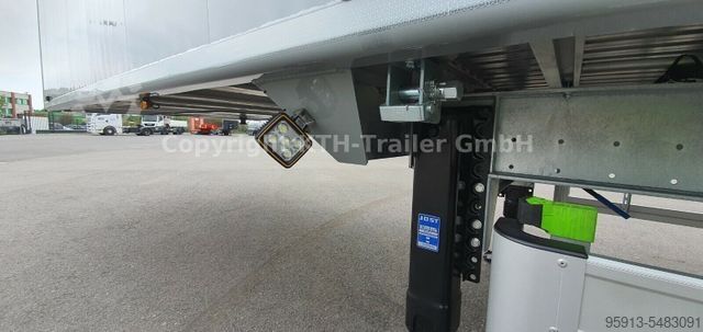 Auflieger mit Walkingfloor H&W Schubboden Sattelauflieger 93³ MIETE MÖGLICH