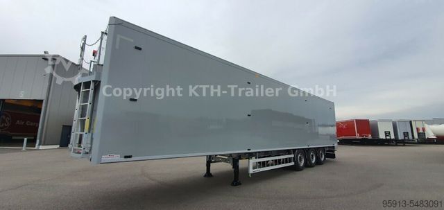 Auflieger mit Walkingfloor H&W Schubboden Sattelauflieger 93³ MIETE MÖGLICH