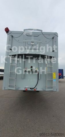 Auflieger mit Walkingfloor H&W Schubboden Sattelauflieger 93³ MIETE MÖGLICH