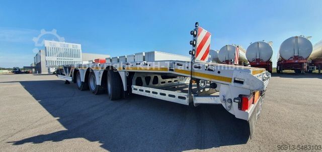 Arbejdsplatform sættevogn KÄSSBOHRER Plattform MEGA SPA MR3 ausziehbar / Radmulde