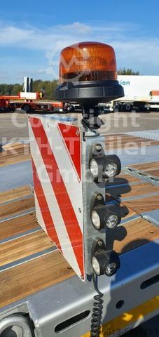 Semirimorchio con piattaforma di lavoro KÄSSBOHRER Plattform MEGA SPA MR3 ausziehbar / Radmulde