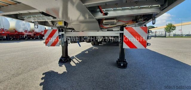 Arbejdsplatform sættevogn KÄSSBOHRER Plattform MEGA SPA MR3 ausziehbar / Radmulde