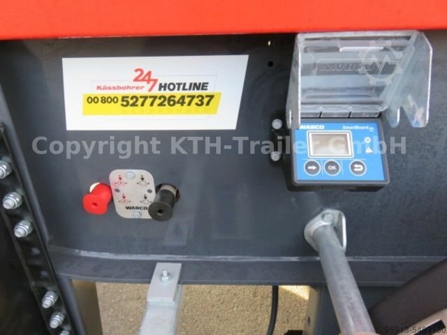 Semi-remorque benne KÄSSBOHRER SKS Kippmulde HardoX Tipper 27m³ MIETE MÖGLICH