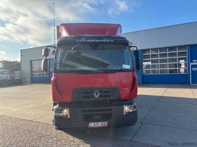 Koffer Renault D WIDE 320 6x2/4 / Closed box /  Dhollandia