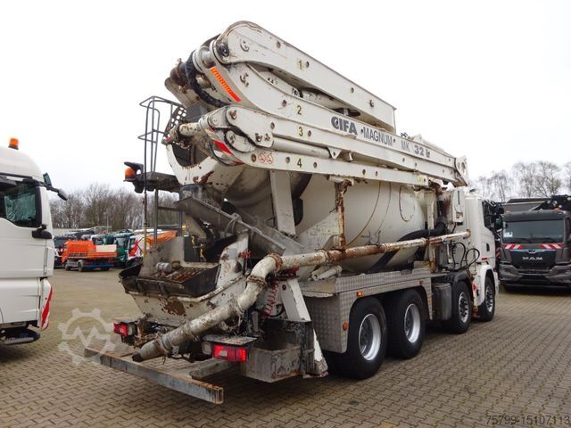 Betonpompwagen SCANIA PUMI CIFA 32 Meter 4 Knick * Betonpumpe