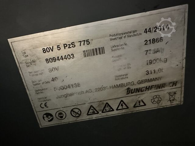 Heftruck Jungheinrich EFG S30 | 3500mm | 3000kg | ISS