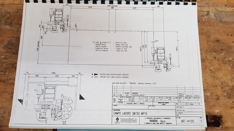 CNC işleme merkezleri BUSELLATO SMASTE BUSELLATO S-MASTER H 150