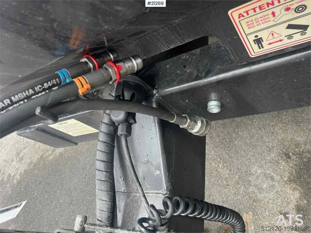 Chargeur bas Gigant Wheel Machine Trailer