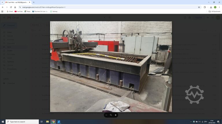 Mașină de tăiat cu jet de apă Bystronic Byjet 3015