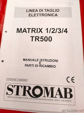 Ottimizzazione della linea di taglio trasversale STROMAB TR 500 MATRIX 4
