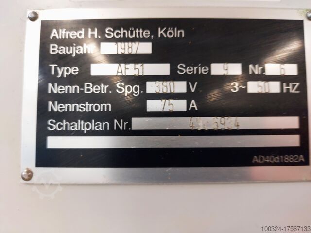 Višestruko vreteno Schütte Mehrspindeldrehautomat AF51 Serie 09-06