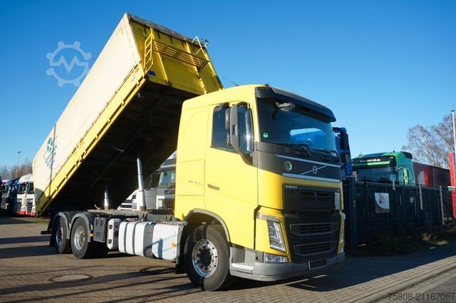 Sklápěcí vůz VOLVO FH460 Getreidekipper Lenk Staplerhalterung