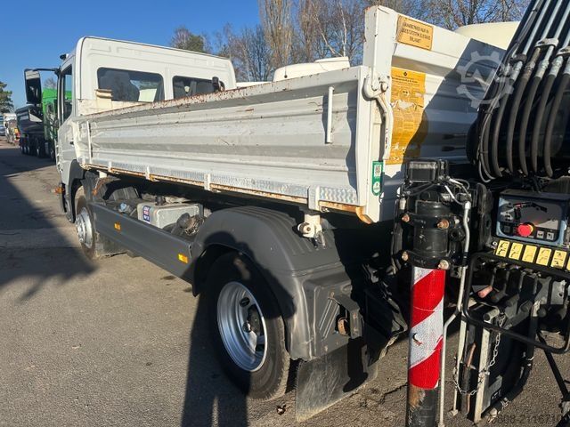 Sklápěcí vůz MERCEDES-BENZ Atego 1224 Kipper Kran Hiab XS 077 AHK Klima