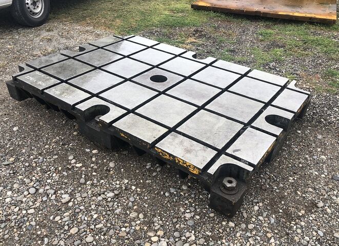 Płyty podłogowe ze stali Taques acier rainurée - Steel Plates 2210 x 1500 x 260 mm