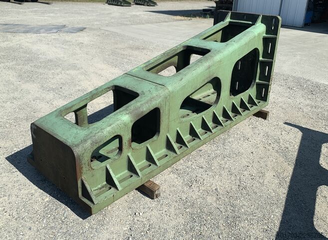 Para żeliwnych płyt kątowych Paire d'équerres en fonte 3000 x 1000 x 1245 mm