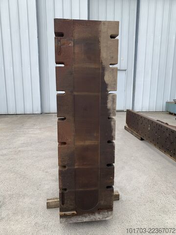 Pereche de plăci unghiulare din fontă Equerres de bridage en fonte 4000 x 2000 x 575 mm