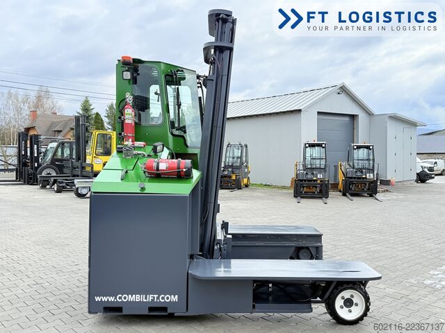 Fyrvägstruck Combilift C5000ET DUPLEX 4400 FREE-LIFT HEATING