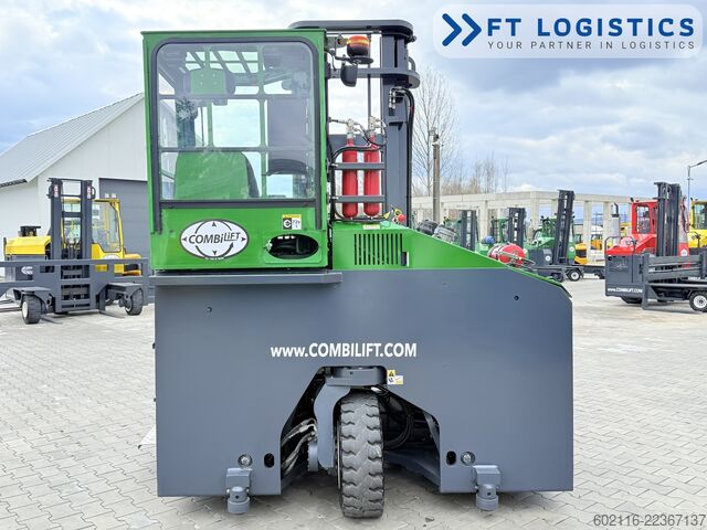 Fyrvägstruck Combilift C5000ET DUPLEX 4400 FREE-LIFT HEATING