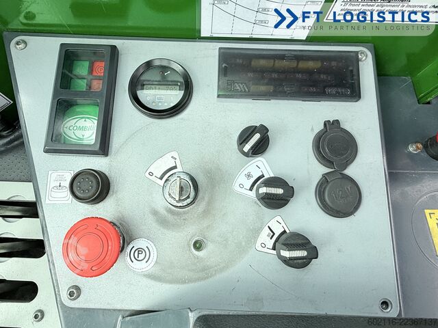 Fyrvägstruck Combilift C5000ET DUPLEX 4400 FREE-LIFT HEATING