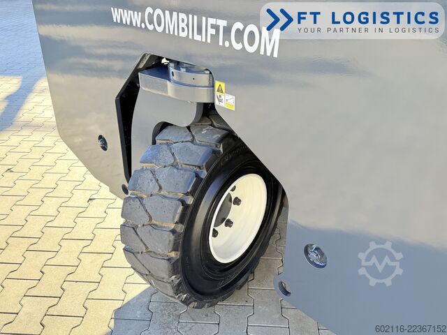 Wózek widłowy czterokierunkowy Combilift C3000XL DUPLEX FREE LIFT GAS POSITIONER