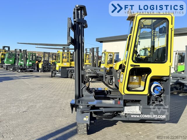 Wózek widłowy czterokierunkowy Combilift C3000XL DUPLEX FREE LIFT GAS POSITIONER
