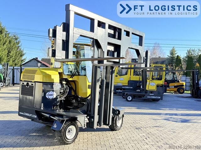 Wózek widłowy czterokierunkowy Combilift C3000XL DUPLEX FREE LIFT GAS POSITIONER