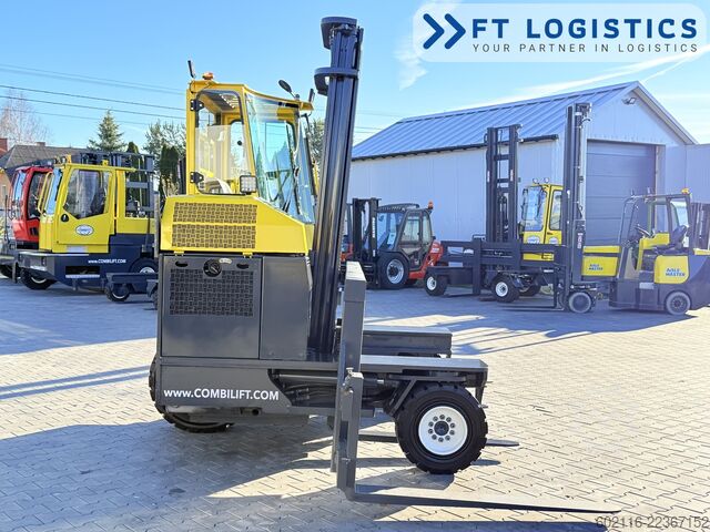 Wózek widłowy czterokierunkowy Combilift C3000XL DUPLEX FREE LIFT GAS POSITIONER