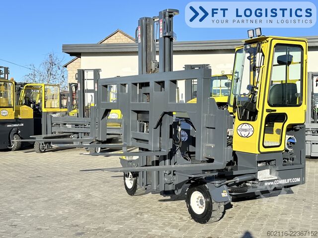Wózek widłowy czterokierunkowy Combilift C3000XL DUPLEX FREE LIFT GAS POSITIONER