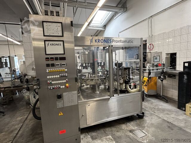 Krones Prontomatic 720 - 15 Cold Glue Labeler (2004) Krones Kaltleim / Nassleimetikettierer